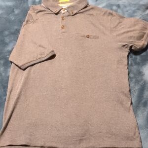 Cactus Men's Heather Gray Polo Shirt
